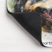 Adopteer een Shelter Pet - Berner Sennenhond Muismat (Hoek)