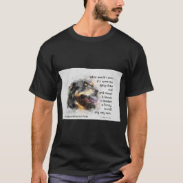 Adopteer een Shelter Pet - Berner Sennenhond T-shirt