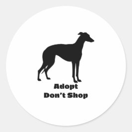 Adopteer een Shelter Pet Day | Sticker voor reddin