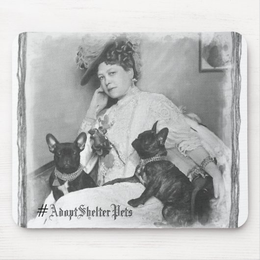 Adopteer een Shelter Pet -  Muismat (Voorkant)