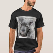 Adopteer een Shelter Pet - Pitbull T-shirt (Voorkant)