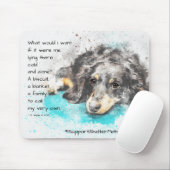 Adopteer een Shelter Pet - Teckel Muismat (Met muis)