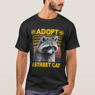 Adopteer een Street Cat Raccoon Pullover Hoodie_4