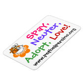 Adopteer, hou van magneet (Linkerzijde)