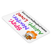 Adopteer, hou van magneet (Rechterzijde)