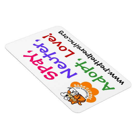 Adopteer, hou van magneet (Rechterzijde)