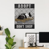 Adopteer, Koop Niet Poster (Thuiskantoor)