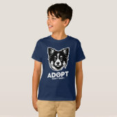Adopteer niet kopen 3 t-shirt (Voorkant volledig)