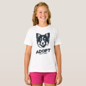 Adopteer niet kopen 3 t-shirt (Voorkant volledig)