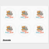 Adopteer Niet Kopen Sticker (Vel)