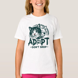 Adopteer niet winkelen 1 t-shirt