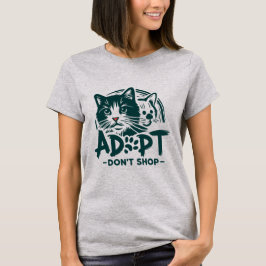 Adopteer niet winkelen 1 t-shirt