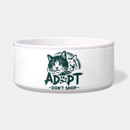 Adopteer niet winkelen 1 voerbakje