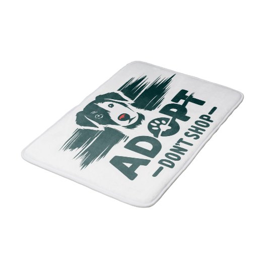 Adopteer niet winkelen 2 badmat (Gekanteld)