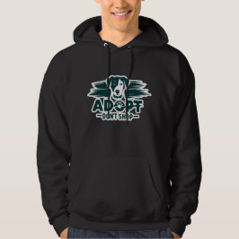 Adopteer niet winkelen 2 hoodie