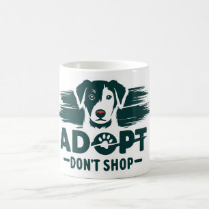 Adopteer niet winkelen 2 koffiemok