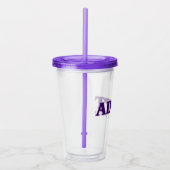 Adopteer Niet winkelen Acryl Tumbler Acryl Drinkbeker (Rechts)