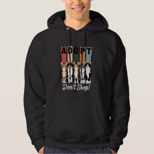 Adopteer Niet Winkelen Kat Redding Adoptie Redding Hoodie