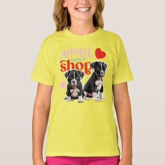 Adopteer Niet Winkelen! T-shirt