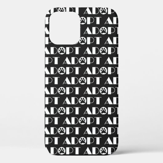 Adopteer poot hond Case-Mate iPhone case (Achterkant)