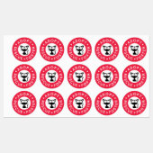 Adopteer, redding, pleegster | Schattigee zwarte k Labels (Vel)