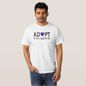 Adopteer uit Liefde T-shirt (Voorkant volledig)