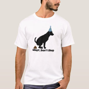 Adopteren, niet shoppen   Rescue Pet Advocacy T-shirt
