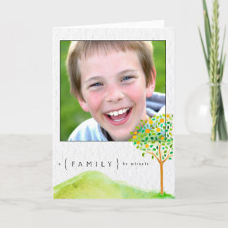 Adoptie Aankondiging geschilderde waterverf