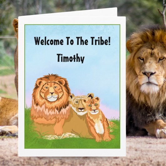 Adoptie Aankondiging Welkom bij de Tribe Lions