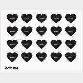 Adoptie dierenredding hart sticker (Vel)