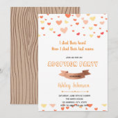 Adoptie feest uitnodiging (Voorkant / Achterkant)