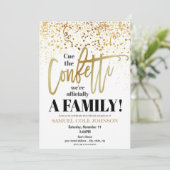 Adoptie Feest Uitnodiging (Staand voorkant)