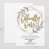 Adoptie Feest Uitnodiging (Voorkant / Achterkant)