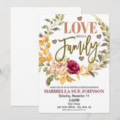 Adoptie Feest Uitnodiging (Voorkant / Achterkant)