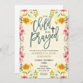 Adoptie Feest Uitnodiging (Voorkant / Achterkant)