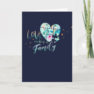 adoptie felicitatiewenskaart kaart