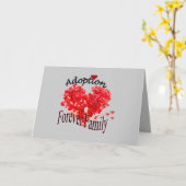 Adoptie Forever Family Card Kaart (Gele Bloem)