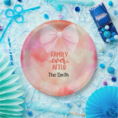 Adoptie Foster Child Family Ever After Papieren Bordje (Feest)