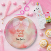 Adoptie Foster Child Family Ever After Papieren Bordje (Feest)