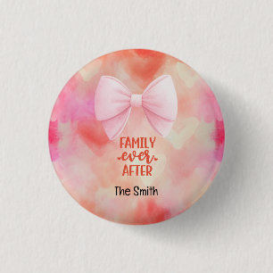 Adoptie Foster Child Family Ever After Ronde Button 3,2 Cm