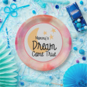 Adoptie Foster Kind familie welkom feest Droom Papieren Bordje (Feest)