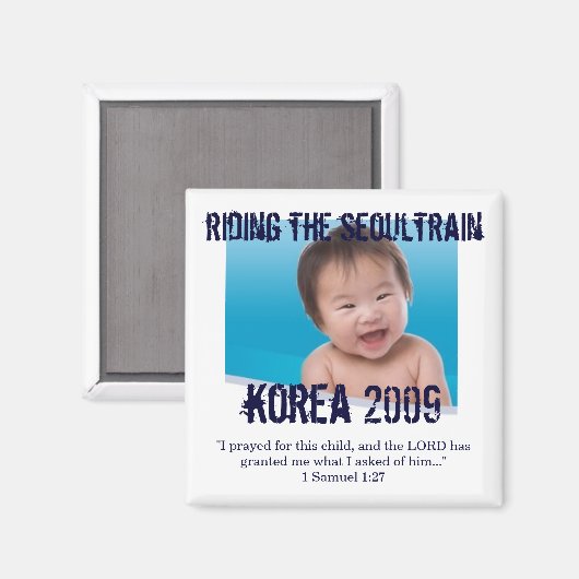 Adoptie Gebed Herinnering Magneet (Voorkant / Achterkant)