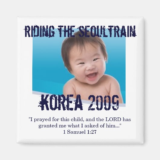 Adoptie Gebed Herinnering Magneet (Voorkant)