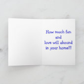 ADOPTIE GEFELICITEERD = PLEZIER / LIEFDE IN OVERVL KAART (Binnen)