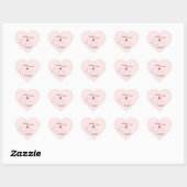 Adoptie is de beste optie hart sticker (Vel)