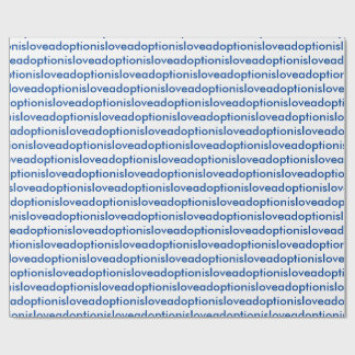Adoptie is Love wrapping paper Cadeaupapier