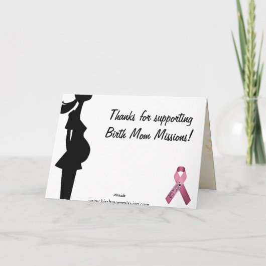 Adoptie Kaart (Achterkant)