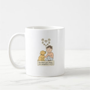 Adoptie Liefde – Minimalistische Hond & Eigenaar H Koffiemok