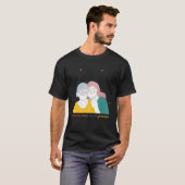 adoptie maakte me een grootmoeder dag t-shirt (Voorkant volledig)