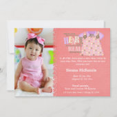 Adoptie meisje aankondiging (Voorkant)